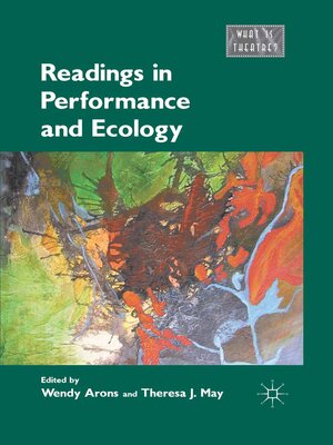 cover image of Readings in Performance and Ecology